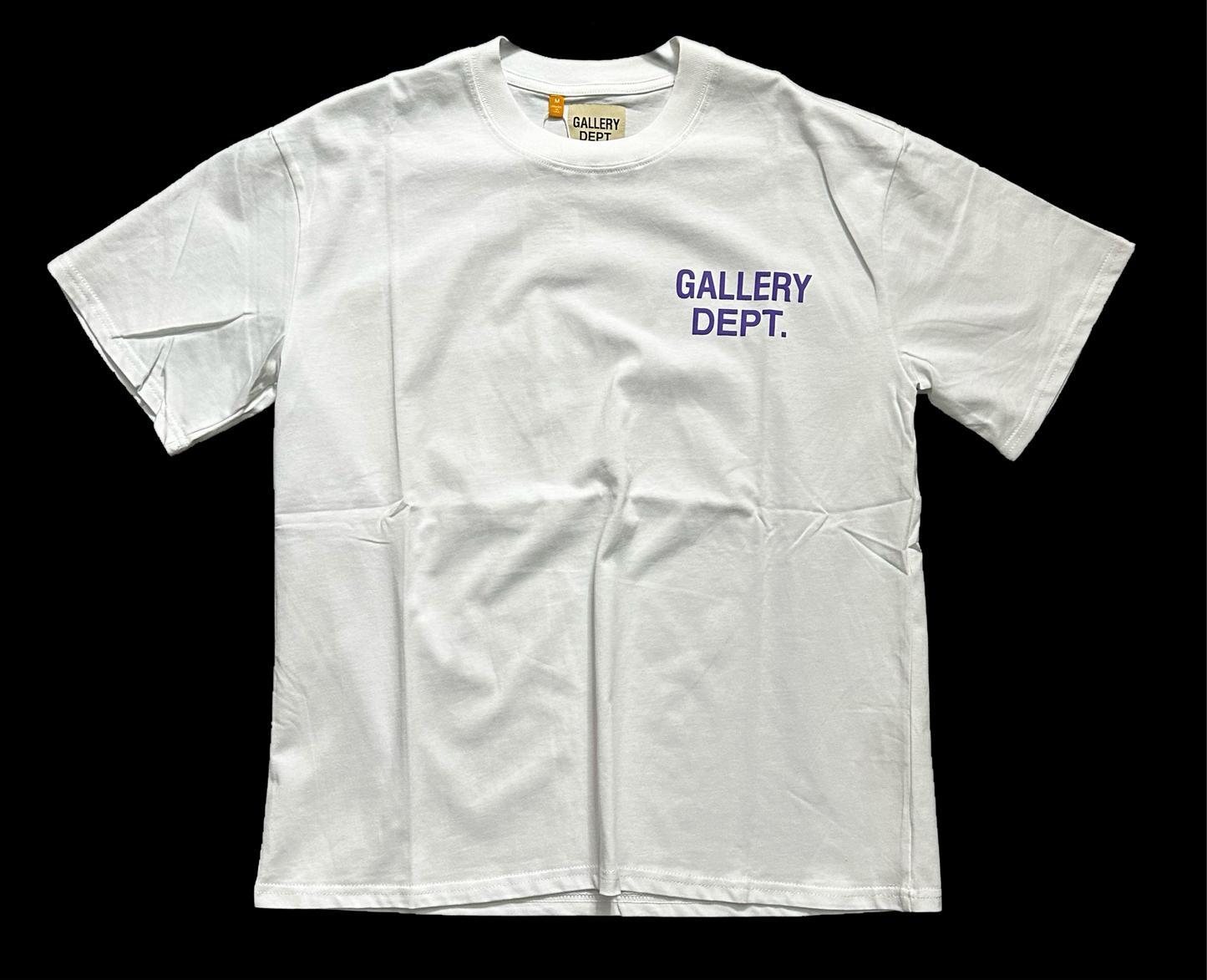 GALLERY DEPT SOUVENIR T-SHIRT (WHITE/PURPLE)