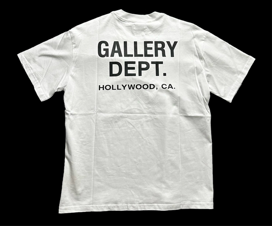 GALLERY DEPT SOUVENIR T-SHIRT (WHITE/BLACK)