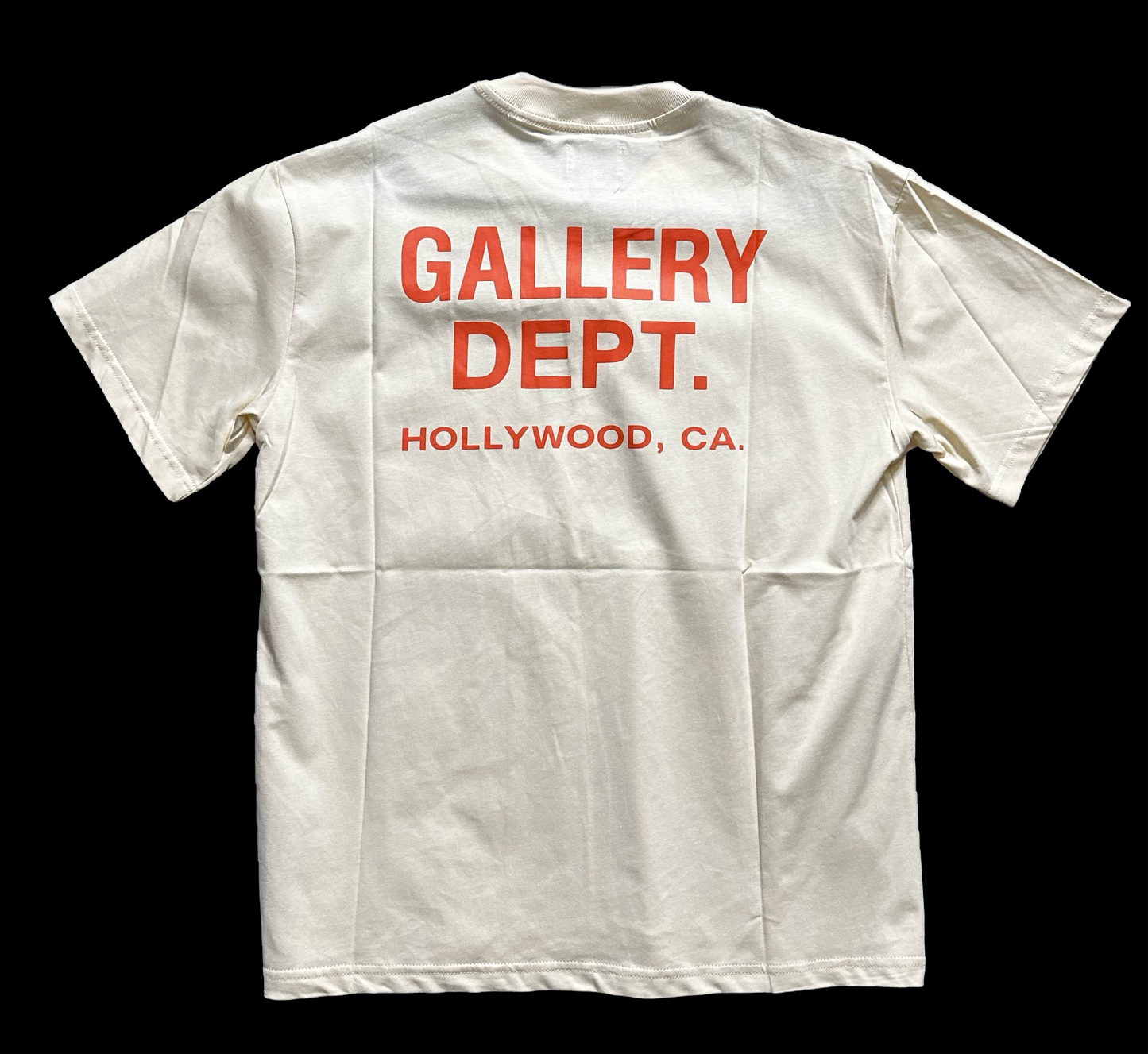 GALLERY DEPT SOUVENIR T-SHIRT (CREAM/ORANGE)