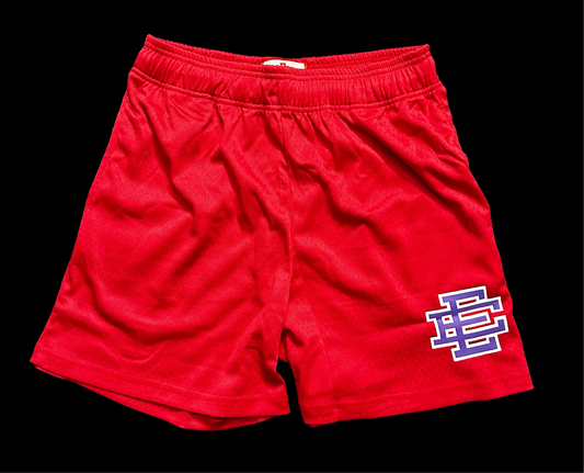 ERIC EMANUEL EE BASIC SHORTS (FW21) (RED)