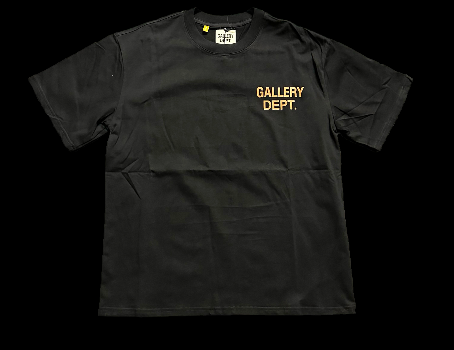 GALLERY DEPT SOUVENIR T-SHIRT(BLACK/ORANGE)